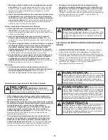 Preview for 40 page of Remington RM4020 Operator'S Manual