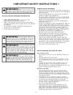 Preview for 3 page of Remington RM4030 Operator'S Manual