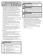 Preview for 4 page of Remington RM4030 Operator'S Manual