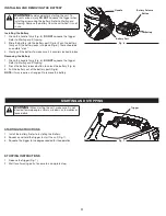 Preview for 11 page of Remington RM4030 Operator'S Manual