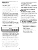 Preview for 22 page of Remington RM4030 Operator'S Manual