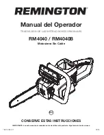 Предварительный просмотр 63 страницы Remington RM4040 Operating Manual