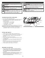 Preview for 18 page of Remington RM4050 Operator'S Manual