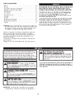 Preview for 30 page of Remington RM4050 Operator'S Manual