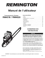 Preview for 29 page of Remington RM4218 Operator'S Manual