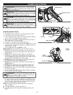 Preview for 10 page of Remington RM4618 Operator'S Manual