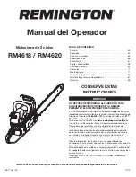 Preview for 59 page of Remington RM4618 Operator'S Manual