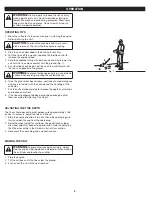 Preview for 9 page of Remington RM4625 Operator'S Manual