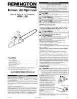 Предварительный просмотр 17 страницы Remington RM5118R Operator'S Manual