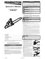 Preview for 1 page of Remington RM5520R Operator'S Manual