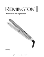 Preview for 1 page of Remington Rose Luxe S9505 User Manual