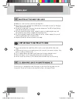 Preview for 4 page of Remington S1005 Instruction