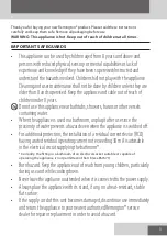 Preview for 3 page of Remington S5700 Manual