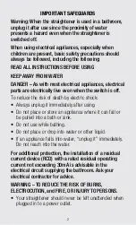 Preview for 2 page of Remington S9603AU Use & Care Manual
