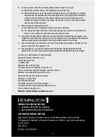 Предварительный просмотр 10 страницы Remington Salon Pro S9600AU Use And Care Manual