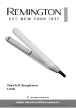 Remington Shea Soft S4740 Quick Start Manual preview
