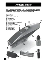 Preview for 4 page of Remington Shortcut clipper SCC-100R Use And Care Manual