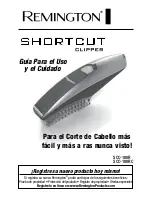 Preview for 13 page of Remington Shortcut clipper SCC-100R Use And Care Manual