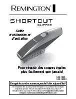 Предварительный просмотр 25 страницы Remington Shortcut clipper SCC-100R Use And Care Manual