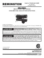 Remington SilentDrive REM-150T-SDR-B User'S Manual & Operating Instructions preview