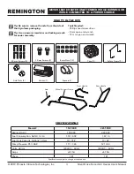 Preview for 4 page of Remington SilentDrive REM-150T-SDR-B User'S Manual & Operating Instructions