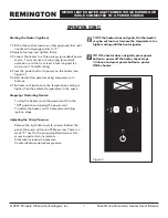 Предварительный просмотр 7 страницы Remington SilentDrive REM-150T-SDR-B User'S Manual & Operating Instructions