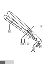 Предварительный просмотр 2 страницы Remington Sleek & Smooth Slim S5500 Quick Start Manual