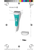 Предварительный просмотр 2 страницы Remington smooth & silky WDF4815 User Manual