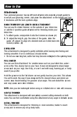 Preview for 6 page of Remington Smooth & Silky WPG-4050 User Manual