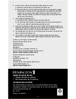 Preview for 10 page of Remington SMOOTH FINISH CERAMIC S3505AU Use & Care Manual