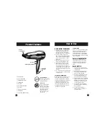 Preview for 3 page of Remington Solutions TI-2000 Use And Care Manual