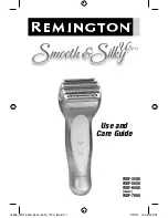 Remington Sooth & Silky Utra WDF-3500 Use And Care Manual preview