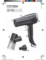 Preview for 2 page of Remington Spin Curl D1001 Instructions For Use Manual