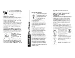 Preview for 3 page of Remington TA-3070 Use & Care Manual