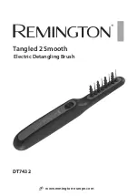 Remington Tangled 2 Smooth DT7432 User Manual предпросмотр