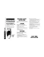 Remington Titanium Microscreen Ultra MS3-1700 Use & Care Manual preview