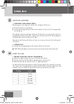 Preview for 4 page of Remington Titanium SCC100 Manual