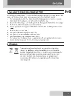 Preview for 9 page of Remington TouchTech MB4700 User Manual