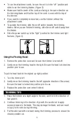 Preview for 5 page of Remington Trim & Shape MPT3800 Series Use & Care Manual