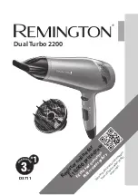Preview for 1 page of Remington TURBO 2200 Manual