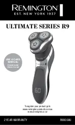 Предварительный просмотр 1 страницы Remington ULTIMATE R9 SERIES Use & Care Manual