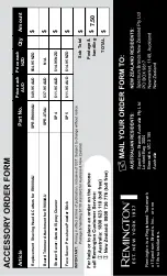 Preview for 10 page of Remington ULTIMATE R9 SERIES Use & Care Manual