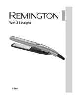 Remington Wet 2 Straight S7300 User Manual preview