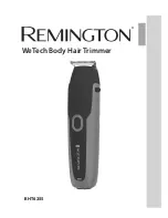 Remington WeTech BHT6255 User Manual preview