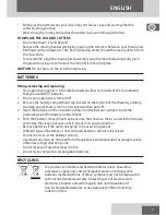 Предварительный просмотр 5 страницы Remington WSF-4810 User Manual