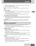 Предварительный просмотр 19 страницы Remington WSF-4810 User Manual