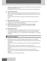 Preview for 6 page of Remington XF8505 Instructions Manual