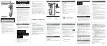 Preview for 2 page of Remington XR1330 Use And Care Manual