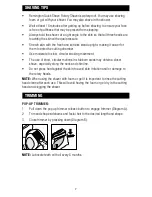 Preview for 7 page of Remington XR1410AU Use & Care Manual