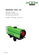 Preview for 1 page of REMKO ATK 25 Operation,Technology,Spare Parts